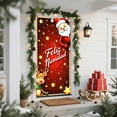 thumbnail image 6 of PRETXORVE Christmas Decorations, Christmas Decor, Door Curtain, Flags, Snowman,, Santa Claus Realistic Door Curtain, Exquisite Door Flags, 6 of 6