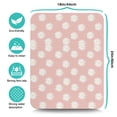 thumbnail image 5 of Washable Rubber Daisy Cute Floral Dish Drying Mats for Kitchen Counter Home Large Coffee Bar Pad Accessories and Decor for Utensils Stemware 18''x24'', 5 of 7
