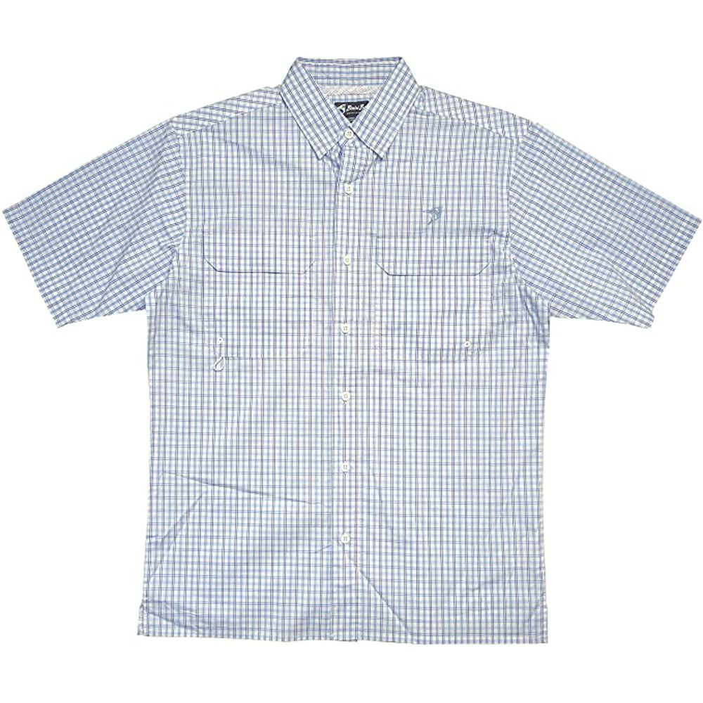 Bimini Bay - Bimini Bay Men's Pine Island Plaid Short Sleeve Shirt ...