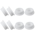 thumbnail image 1 of Uxcell 8 Pcs Tapón de Silicona en Forma de T, Diámetro 35 mm/1.38 Pulgadas, Tapón de Silicona Impermeable Reutilizable, Tapón Redondo de Sellado para Equipos de Tuberías, Blanco, 1 of 7