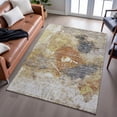thumbnail image 6 of Addison Rugs Mayfield Premium Machine Washable Transitional Abstract Taupe Rectangle Rug, 10' x 14', 6 of 6