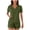 Army Green women's 2 piece shorts set a1, variant on Women's 2 Piece Shorts Set Casual Summer Yoga Workout Outfits V Neck Short Sleeve Tshirt Elastic Waisted Shorts Solid Basic Lounge Sets Tracksuits Travel Airport Clothes, Purple XL