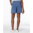 thumbnail image 2 of Karen Scott Womens Knit Drawstring Shorts Bright White Large, 2 of 2