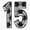 1pcs, variant on Soccer Number 15 Biggest Fan Favorite Player #15 Soccer Jersey Gifts Er, Phone Decal Water Bottle Stickers Car Decals, Funny Birthday Gift
