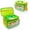 Green, variant on Carrying Bag compatible withToniebox Figures Starter Set - Portable Storage Bag with Shoulder Strap and Handle Bar (Pink)