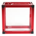 thumbnail image 2 of Chasis para PC con refrigeración líquida ITX de aleación de aluminio con diseño de marco abierto (S) rojo, 2 of 14