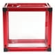 thumbnail image 2 of Chasis para PC con refrigeración líquida ITX de aleación de aluminio con diseño de marco abierto (S) rojo, 2 of 14