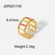 thumbnail image 2 of 4 anillos para mujer de oro de 18 quilates, anillo minimalista, 2 of 4