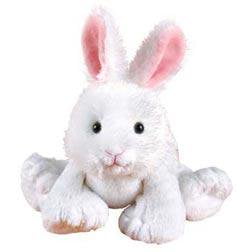 GANZ Webkinz White Rabbit Bunny Full Size Code Hm078 for sale online 