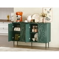 thumbnail image 3 of 47.2"W Modern Sideboard Buffet Cabinet with Storage, Credenzas for Kitchen, Living Room,Green, 3 of 6