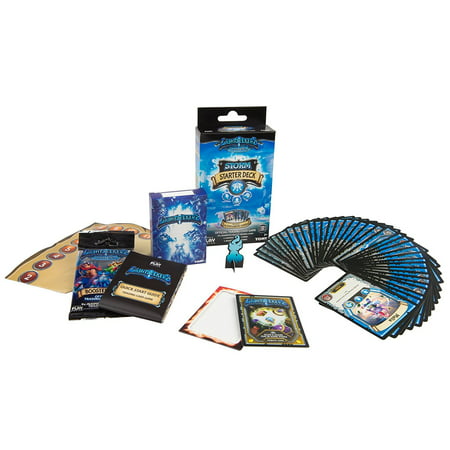 Trading Card Game Starter Deck, Storm, Prebuilt starter deck includes 1 hero card, 5 powerful combo cards, and 30 action cards. By