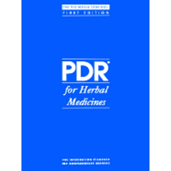 PDR for Herbal Medicines (Hardcover) by Medical Economics