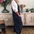 thumbnail image 3 of Pants for Women,Clearance Women's Plus Size Womens Plus Size Overalls Casual Loose Dungarees Romper Baggy Playsuit Jumpsuit Loose Causal Pants, 3 of 8