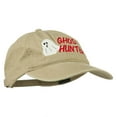 thumbnail image 5 of Halloween Ghost Hunter Embroidered Washed Dyed Cap - Khaki OSFM, 5 of 5