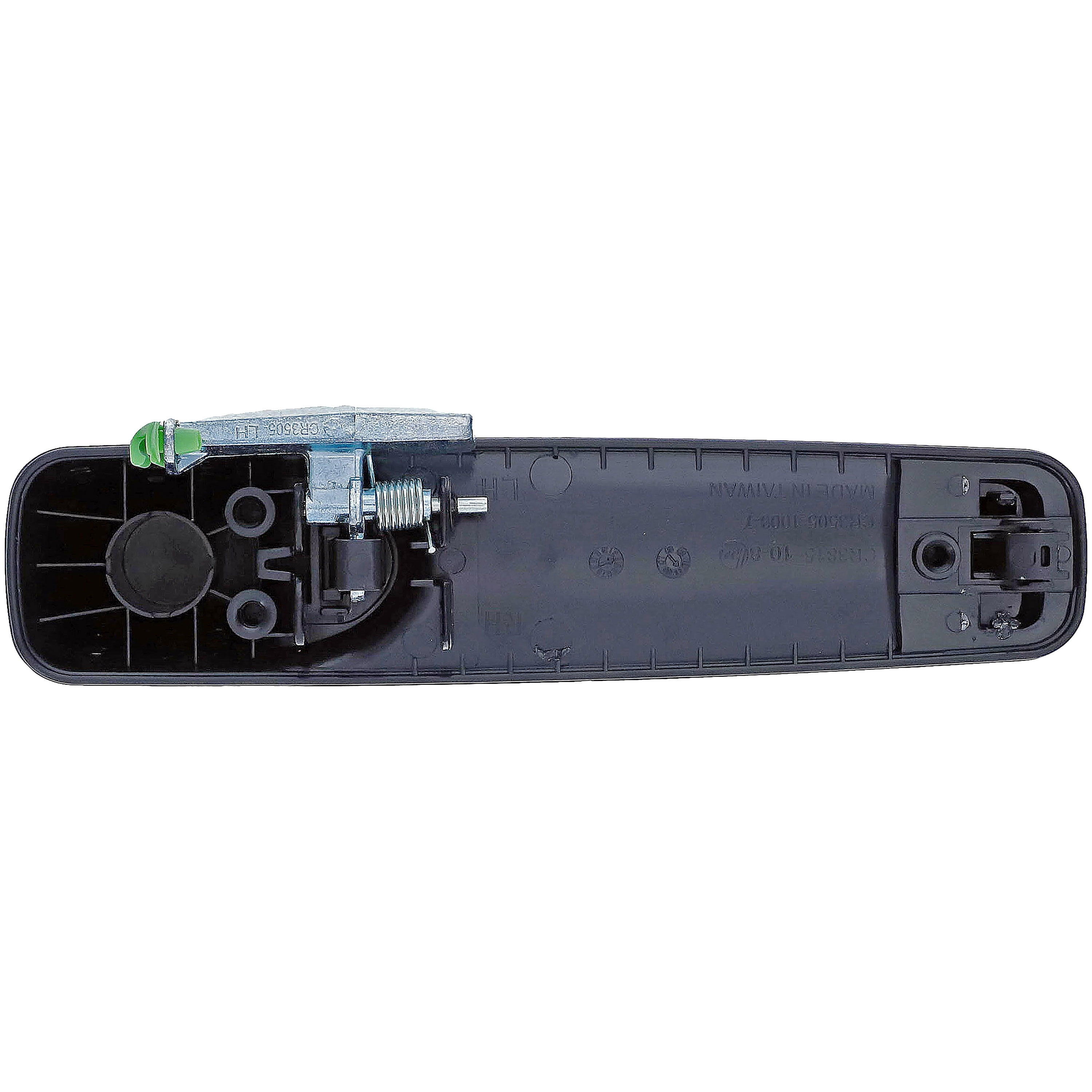 Dorman 15607 Rear Driver Side Exterior Door Handle - Primed Black for Specific Dodge / Ram Models, Black (OE FIX)