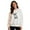 White, variant on Cavosen Christmas Women's Pullover Sweater Crew Neck Long Sleeve Fleece Funny Pullover Deer Graphic Solid Blouses Couple Party Shirt Tops