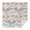 White Pioneer Flower, variant on White Pioneer Flower and Paisley Pattern Square Tablecloth,Waterproof Square Table Cover,Wipeable Spillproof Washable Table Cover for Home Kitchen Party Decor 42"X42"(107x107cm)