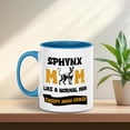 thumbnail image 2 of Sphynx Mom Like a Normal Mom Except Much Cooler Happy Mother's Day 11oz Accent Two-tone Mug Cat Lover Kitten Owner Gifts Idea Coffee Tea Cup - 02004, 2 of 5