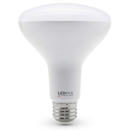 LEDPAX BR30 Dimmable LED Bulb, 9W (65W equivalent), 4000K, 650 Lumens, CRI 80, 1 Pack, UL, ES Certified, 4 Count