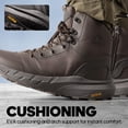 thumbnail image 3 of Botas Tácticas Militares para Hombre NORTIV 8 Marrón Talla 10, 3 of 7