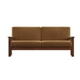 thumbnail image 3 of Weston Home Warner Microfiber Sofa, Rust, 3 of 7