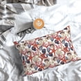 thumbnail image 5 of Pofeuu Starfish Shell Print Polyester Microfiber Plush Pillowcases, Super Soft and Cozy Pillow Case Covers with Envelop Closure（Pillow core not included）-20"x30", 5 of 6