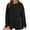 Black, variant on JGGSPWM Womens 2024 Fashion Sweatshirts Side Split Zipper Oversized Sweatshirt Basic Tops Long Sleeve Fall Casual Lightweight Pullovers Army Green M