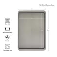 thumbnail image 2 of Bandeja para hornear KitchenAid Contour de acero aluminizado plateado, 2 of 7