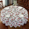 thumbnail image 2 of Nappe Ronde en Pvc Essuyable 180cm Imperméable Lavable, 2 of 5