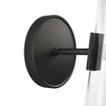 thumbnail image 3 of Beacon 1-Light Wall Sconce Clear Black, 3 of 7