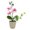 Stripe pink, variant on Elegant Silk Orchids Bonsais Arrangement Home Decoration Centerpieces Gift