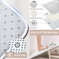 thumbnail image 4 of 4 Pcs Bathroom Sets with Shower Curtain and Rugs, Cute Dog Paw Funny, Bathroom Decor Puppy Brown Animal Cartoon Shower Curtain Sets for Bathroom Decor, 4 of 4