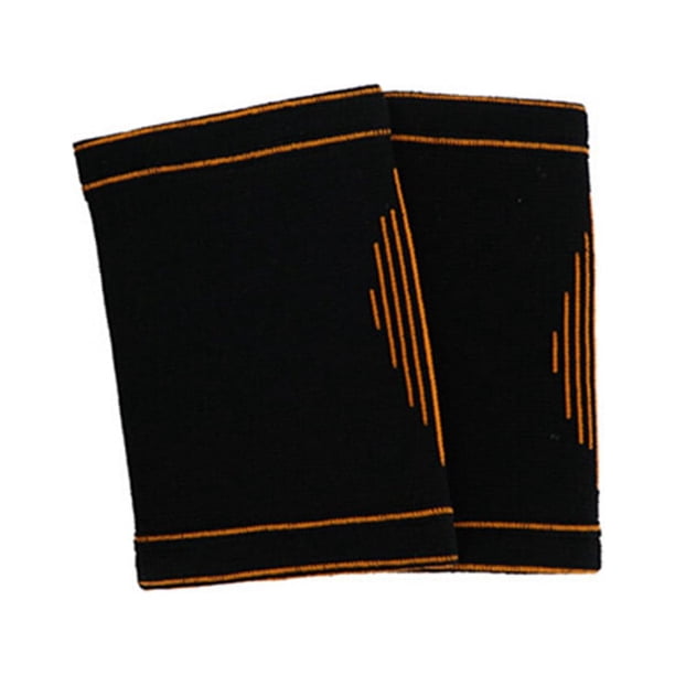 Muñequera Ganfancp Pack Muñequeras Protección Deportiva Negra Naranja