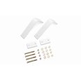 thumbnail image 1 of BackRack Headache Rack Light Mount 91006W Use On BackRack Model Racks; Heavy L Brackets And Fasteners; White; Without Light, 1 of 2
