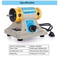 thumbnail image 3 of SHILINTONG 350W 110V AC Power Tool Polishers, Variable Speed 0-10000 RPM, 3 of 7
