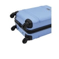 thumbnail image 3 of Travelers Club 20" Skyline Rolling Hard Side Carry-on Luggage - Blue, 3 of 9