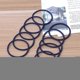 thumbnail image 2 of 50pcs Nylon Rubber Bands High Elasticity Ponytail Holder Hair Ties Rope for Adults Kids (Navy Blue), 2 of 3