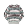 thumbnail image 1 of Suéter Fair Isle Crew SONOMA life+style para hombre gris grande Pull-over, 1 of 2