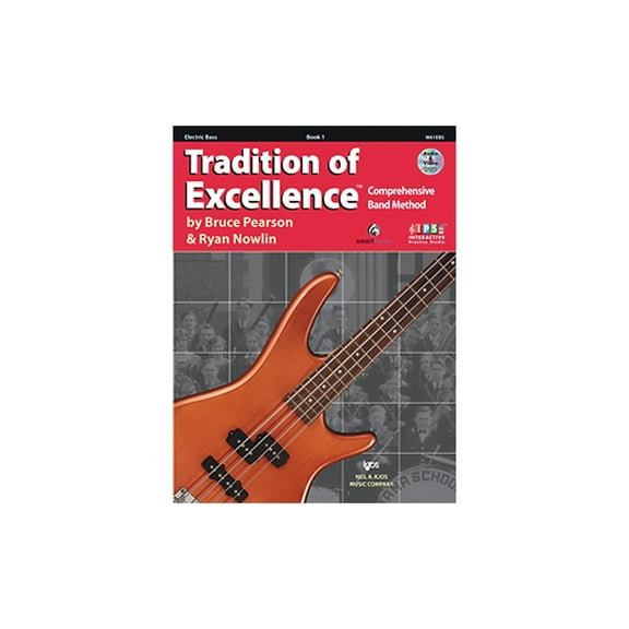 KJOS Tradition Of Excellence Book 1 for Electric Bass