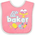 thumbnail image 3 of Inktastic Lil' Baker Icing and Cake Boys or Girls Baby Bib, 3 of 4