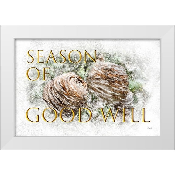Murdock, Ramona 14x11 White Modern Wood Framed Museum Art Print Titled - Season of Goodwill