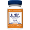 The Vitamin Shoppe 5HTP with B6 50 MG (5Hydroxytryptophan) Provides Mood Sleep Support, Once Daily (60 Capsules)