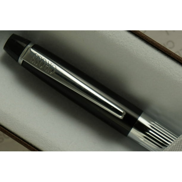Cross Metro Polis Black Chrome Mechanical Pencil 0.5mm Item# AT0323-1 - Image 3