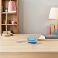 thumbnail image 1 of Luxshiny 3pcs Animal Shaker Grab Rattle Wooden Music Instrument Blue for Family Bonding, 1 of 6