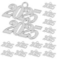 thumbnail image 4 of 50 Uds. Abalorios de graduación 2025 para DIY, abalorios decorativos de graduación, accesorios de abalorios de números de Metal, 4 of 6
