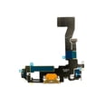 thumbnail image 2 of Esource Parts Apple iPhone 12 Pro Charge Port Flex Cable Gold With Microphone, 2 of 2