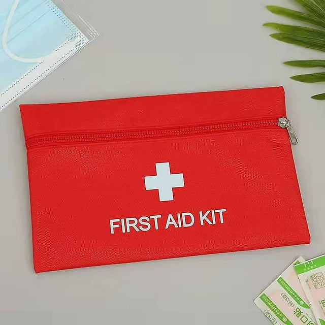 Botiquín de primeros auxilios portátil, botiquín de primeros auxilios, mini bolsa de almacenamiento de caja médica