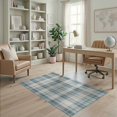 thumbnail image 2 of ODIKA Accessories Farmhouse Plaid Border Vintage Vanity Pink Decorations Non-Slip Chair-Friendly for Home Office, Gaming Room, Under Desk, 2 of 7