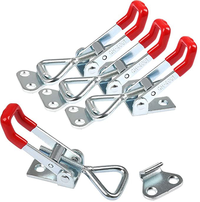 4Pcs Lock Toggle Latch Fastener Stainless Steel Cabinet  Clamps Multipurpose 