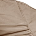 thumbnail image 6 of Women's Cotton Halter Deep V‑Neck Wide‑Leg Jumpsuit Sleeveless Loose‑Fit Casual One‑Piece Pants with Side Pockets Beige XXL(XXL), 6 of 7